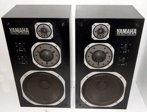 Yamaha NS-1000M studio monitor speakers matched LR pair