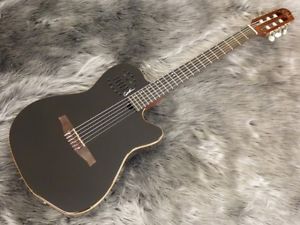 Godin ACS Slim SA Black w/soft case Free shipping Guiter Bass From JAPAN #S337