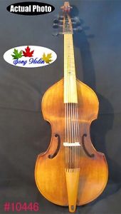 Baroque style SONG concert  7 strings 22 3/4" viola da gamba #10446