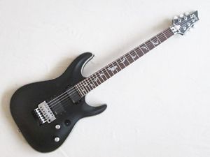 SCHECTER AD-DM-PTM-FR Black Free shipping Guiter From JAPAN Right-Handed #V7