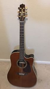 RARE!  Takamine P5DC Pro Series In Whiskey Brown Color! CTP-3 Cool Tube.