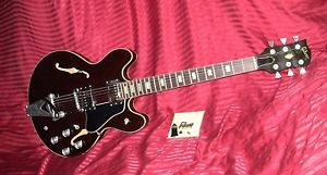 GIBSON ES-335 VNTG.'81,WINE RED,PAF's,XTRA COIL TAP, UNIQUE FUN GRETSCH BIGSBY