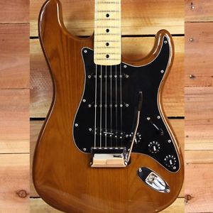 1977 FENDER USA STRATOCASTER VINTAGE American Mocha Brown Walnut Strat + HSC 70s