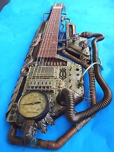 Steampunk Lap Steel Guitar (one of a kind!)