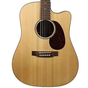 2007 MARTIN DCME ACOUSTIC ELECTRIC GUITAR NATURAL FINISH