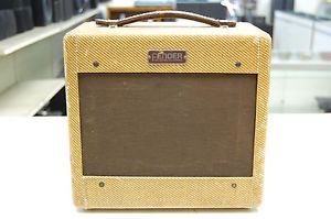 FENDER CHAMP AMP TUBE VINTAGE 1954 FULERTON