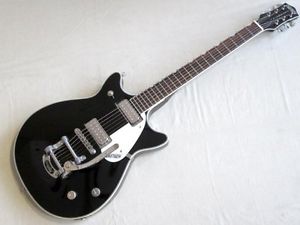 Electromatic G5245T Double Jet Black Free shipping Guiter Bass From JAPAN #V6