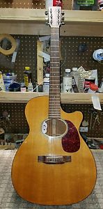 '92-Martin Guitar OOOC-16 ser. #521788 Acoustic/Elec. w/ Hardcase FREE SHIPPING!