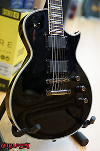 ESP LTD EC-401 BLK Gloss Black Electric Guitar NEW Eclipse
