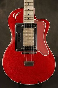 early 1960's GOYA/Hagstrom De Luxe model 80 RED SPARKLE!!! made in Sweden