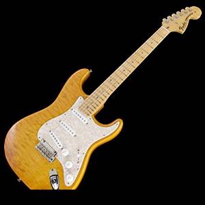 Free Shipping Used Fender Custom Shop Limited Team Built Custom Stratocaster Quilted Maple Top NOS Faded Honey Burst '13