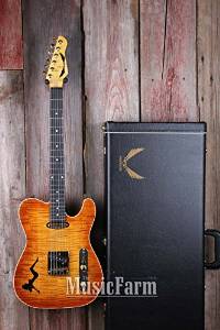 Dean Custom USA Nash Vegas Semi Hollow Electric Guitar with Hardshell Case NAMM
