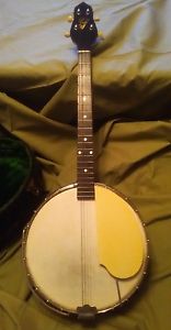 1912 The Gibson 4 String Banjo * Original Hardcase * SN 11910 - 7 * Kalamazoo MI