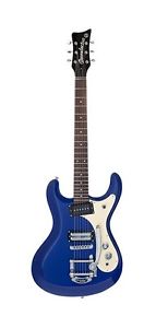 Danelectro Electric Guitar The '64 Reissue Bigsby Double Cutaway Humbucker Blue