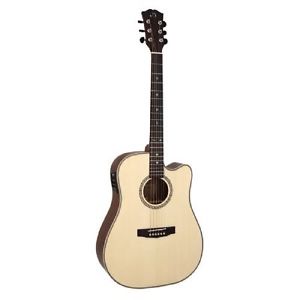 CHITARRA ACUSTICA DREADNOUGHT DOWINA DANUBIUS DCE-S-DS CON PRE STAGE PRO ELEMENT