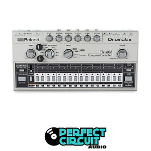 Roland TR-606 TR606 Mods + Ind. Outs Drum Machine - VINTAGE - PERFECT CIRCUIT
