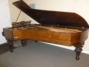 Chickering 9' Rosewood grand piano - Total Restored condition