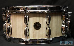 Gretsch Gold Series 6.5x14 Snare Drum White Weathered Maple