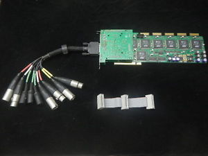 Creamware Sonic Core 15 DSP Scope Pro card with 2 STDM cables and devices