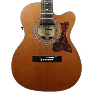 USED EPIPHONE EF-500RCCE MASTERBILT ACOUSTIC ELECTRIC GUITAR NATURAL FINISH