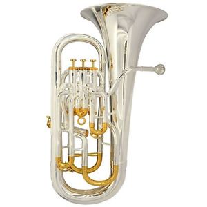 Schiller Custom Shop Elite IV Compensating Euphonium Silver Gold