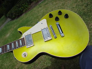 Gibson Les Paul Custom Shop Limited Edition 1 of 6 Lemon Lime Jackson Pollack