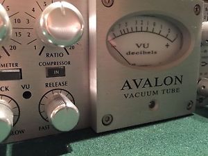 Avalon VT-737 SP Pure Class A Vacuum Tube Discrete PreAmp Opto-compressor & EQ
