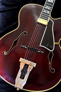 1977 Gibson Johnny Smith -Wine Red- Hollow Guitar Free Shipping Vintage