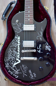 One of a Kind (1/1) Gibson Les Paul Custom Shop V-Ampire Guitar Signed Kid Rock