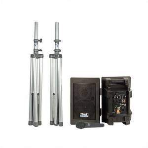 Explorer Pro Deluxe Speaker Package PA System Number of Receivers: Dual, Microphone Type: Collar mic