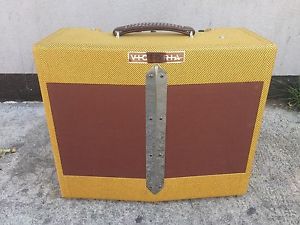 VICTORIA VINTAGE REISSUE IVY LEAGUE 2X10 V-FRONT PANEL CUSTOM AMP AMPLIFIER MINT