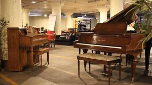1980 5' 10" Polished Oak Model A Mason & Hamlin Grand Piano SN#85086