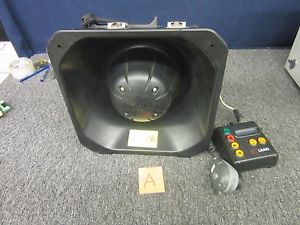 AMERICAN TECHNOLOGIES LRAD X LOUD SPEAKER OUTDOOR MICROPHONE SIGNAL USED #A