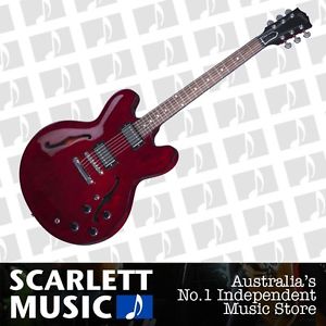 Gibson 2016 ES-335 Studio Semi Hollowbody Wine Red Electric Guitar *NEW*