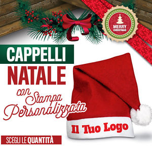 CAPPELLI DI NATALE PERSONALIZZATI, cappello natale stampato, natale, capodanno