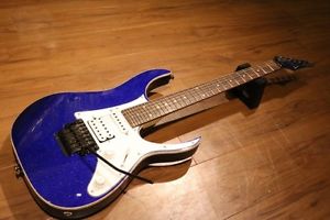Ibanez RG550XH Blue Basswood Body 2014 Made Used Electric Guitar Deal Japan F/S