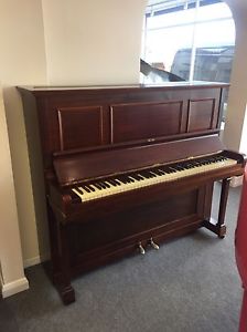 Reconditioned Mahogany Upright Piano - Delivery, Tuning & stool Included.
