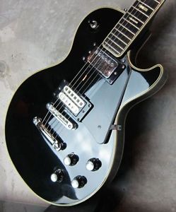 Greco Vintage 1970s Electric Guitar Les Paul Custom EG-420B Black Made in Japan