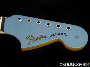 * Fender Vintage 65 RI USA Jaguar NECK 65 Reissue Rosewood Bound Ice Blue #298