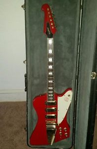 2003 Epiphone By Gibson 63 Firebird VII Reissue Cherry Red w/ Case