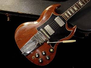 Free Shipping Used Gibson 1969 Sg Standard Guitar