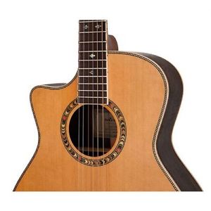 CHITARRA ACUSTICA GRAND AUDITORIUM  DOWINA CABERNET GAE-S-DS CON PRE ELLIPSE MAT