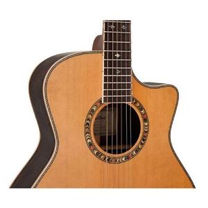 CHITARRA ACUSTICA GRAND AUDITORIUM CUTAWAY DOWINA CABERNET GACE-C CON PRE ELLIPS