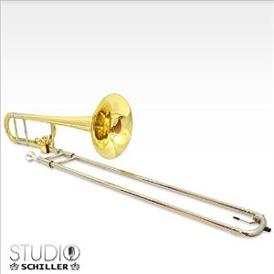 Schiller Studio Hagmann Trombone - Gold & Silver