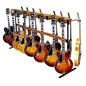 ESPOSITORE STRINGSWING IN LEGNO PER CHITARRE ELET DOPPIO CC109E