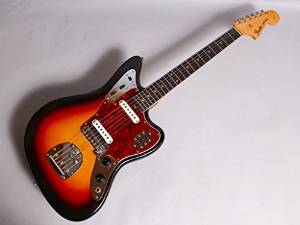 Free Shipping Used Fender 1962jaguar 3ts Electric Guitar