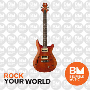 PRS Paul Reed Smith SE Custom 22 Semi Hollow Orange Electric Guitar