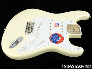 LOADED 2016 Fender American ERIC CLAPTON Strat BODY Stratocaster Olympic White