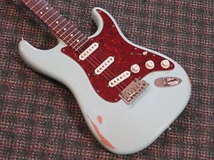 2009 Fender American Stratocaster Ltd Ed w/Matching Headstock!Light Relic!w/OHSC