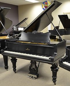 Restored 1898 Steinway Model A Victorian Grand Piano with Ice Cream Cone Legs